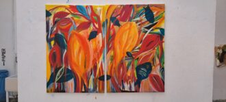 Orange Zauberei Sven, Atelier EXIL Trier