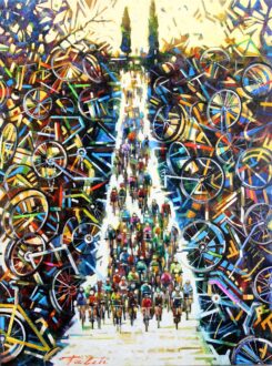 „Marathon“ Taleh, Atelier EXIL Trier