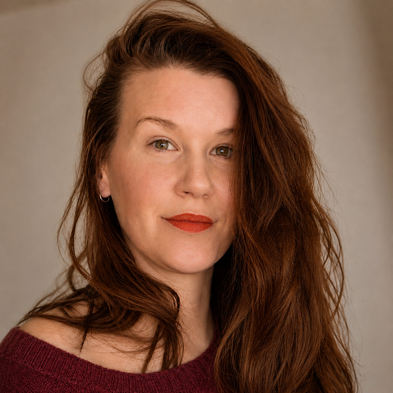 Maria ist im Atelier EXIL Trier